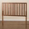 Baxton Studio Oren Modern and Transitional Ash Walnut Finished Wood Full Size Headboard 181-11135-Zoro - alternate 5